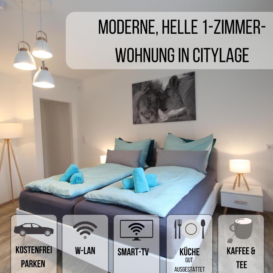 Moderne, Helle 1 Zimmer-Wohnung In Citylage Bad Urach Eksteriør billede